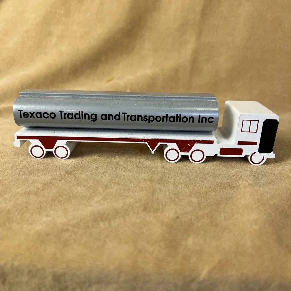 Texaco Trading And Transpiration Inc Digital Watch Face Advertisement Gas & Oil